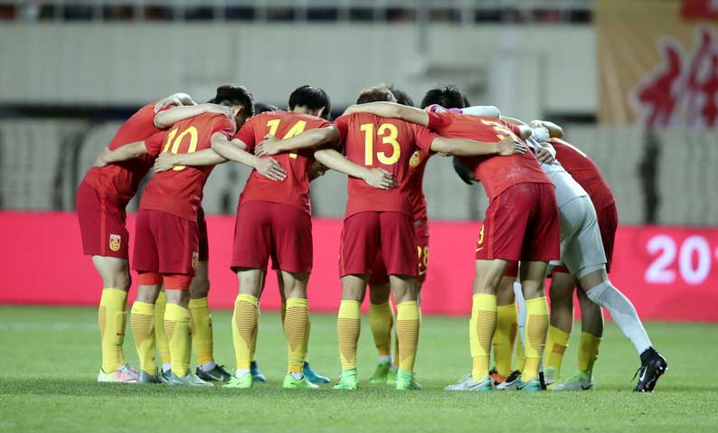  U20友谊赛：中国1-3负乌拉圭