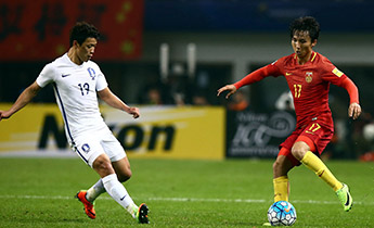 十二强赛：中国vs韩国 比赛集锦（二）