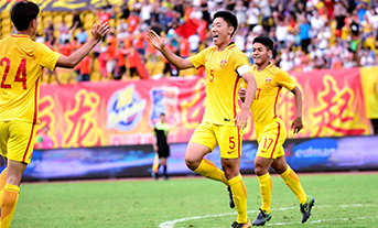  2018年“熊猫杯”国际青年足球锦标赛：中国3：1乌拉圭