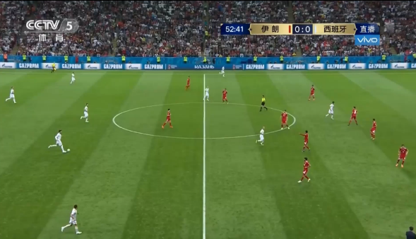 世界杯小组赛B组：西班牙1-0小胜伊朗