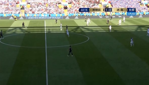 世界杯小组赛D组：阿根廷1-1被冰岛逼平