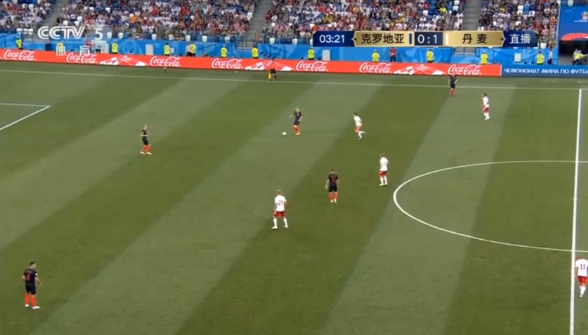 世界杯1/8决赛：克罗地亚点球4-3丹麦