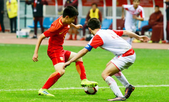  2019华山杯国际青年足球锦标赛：中国U16 0-0 塔吉克斯坦U16 中国队因净胜球劣势最终获亚军