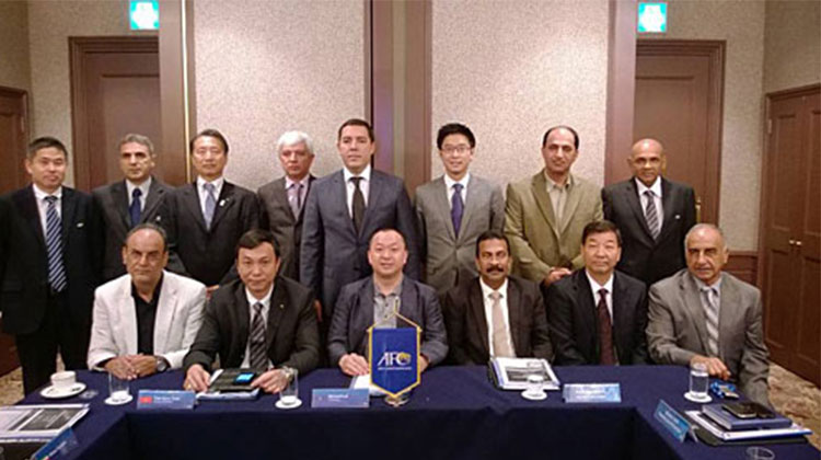 魏吉祥参加亚足联五人制及沙滩足球委员会会议