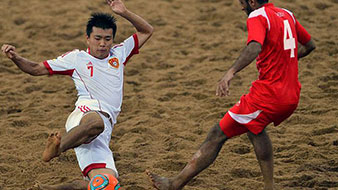 2013年沙滩足球亚洲杯赛事综述