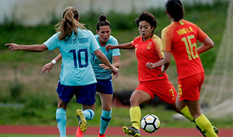  2019阿尔加夫杯排位赛：中国1-1荷兰