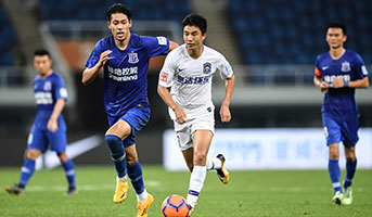 2019足协杯1/4决赛：天津泰达1-3上海绿地申花