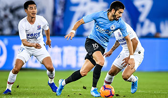 2019足协杯半决赛：大连一方2-3上海绿地申花