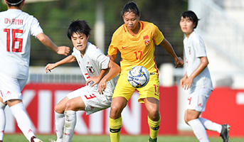中国U-16女足半决赛负日本